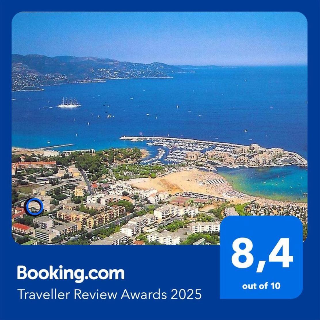 T2 Terrasse, Bormes Les Mimosas La Faviere, 5 Pers, 5 Mn A Pieds Des Plages Et Commerces المظهر الخارجي الصورة